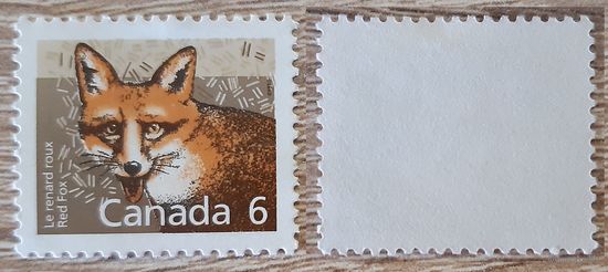 Канада 1988 Канадские млекопитающие.Рыжая лиса