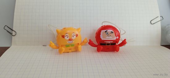 Коллекционные игрушки из Киндер - яиц EN 749E, EN 795D. Weihnachten 2018 Joy.   6
