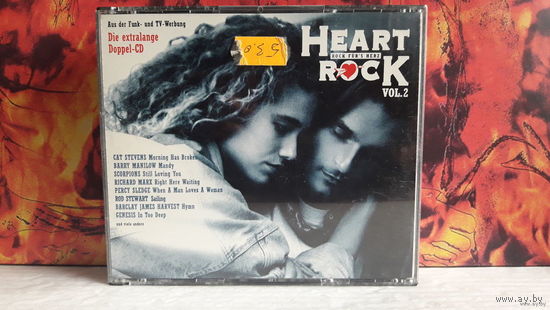 Heart Rock Vol.2 (2 C.D.'s) 1990 Germany. Обмен возможен. Scorpions, 10CC, Gary Moore, Nazareth.