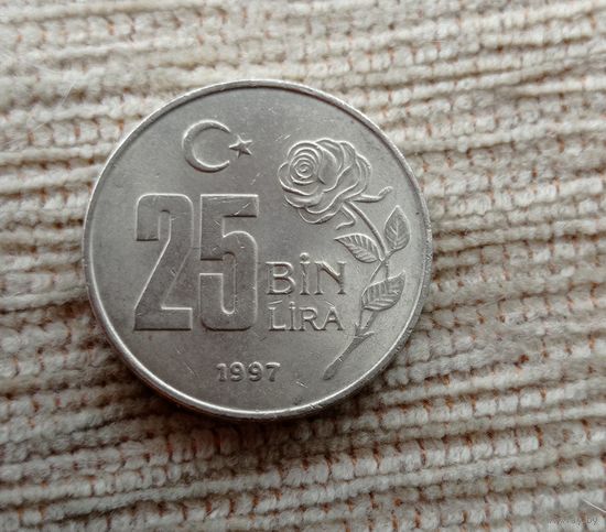 Werty71 Турция 25000 лир 1997