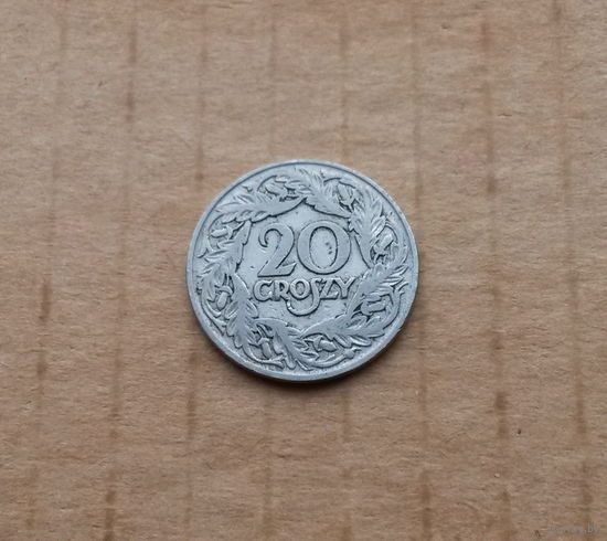 Польша, 20 грошей 1923 г.