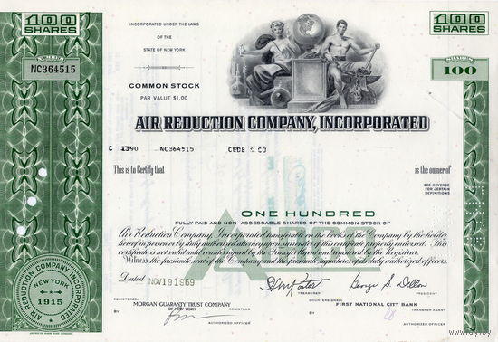 Air Reduction Company, Incorporated, США