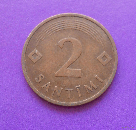 2 сантима 1992 Латвия #03