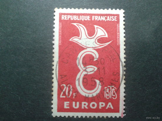 Франция 1958 Европа