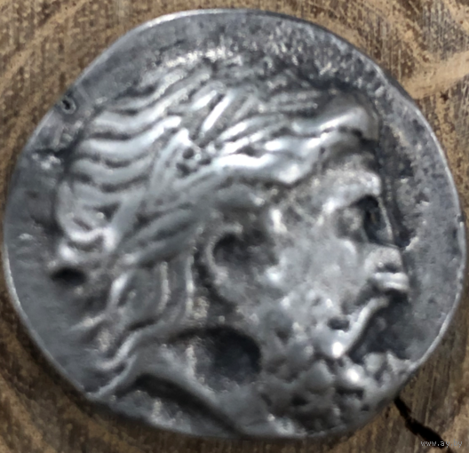 Филиппа II. Македонское царство, царь Филипп II Македонский (359-336 до н. э.) Тетрадрахма