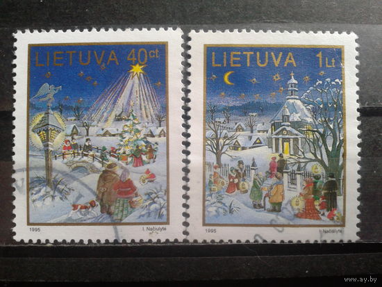 Литва 1995 Рождество Полная серия