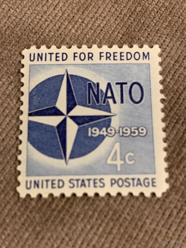 США 1959. 10 лет образование НАТО