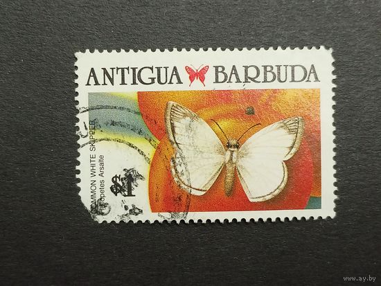 Антигуа и Барбуда 1988. Карибские бабочки