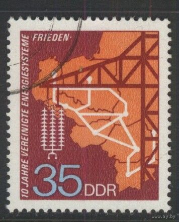 ГДР 1973 Mi# 1871 Гашеная (DDR04)