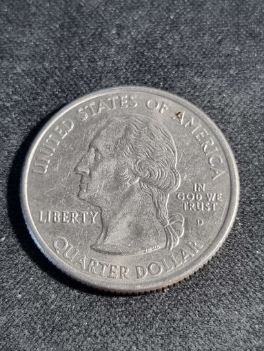 США 25 центов 2005 Калифорния D