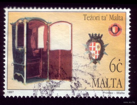 1 марка 1997 год Мальта 1009