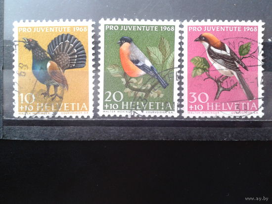 Швейцария 1968 Птицы