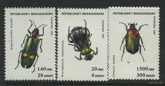 Мадагаскар-жуки- 1993г