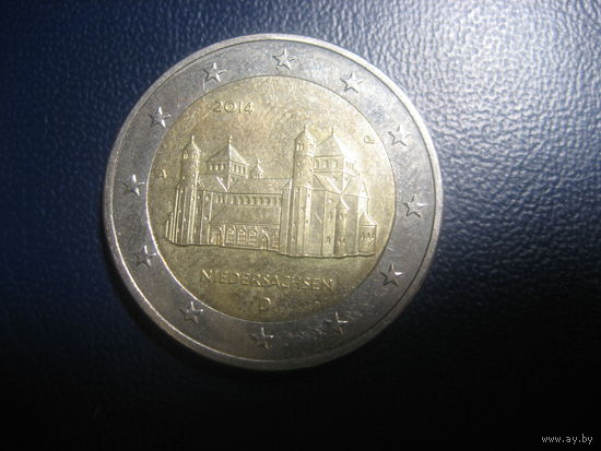 Германия 2 евро 2014 A