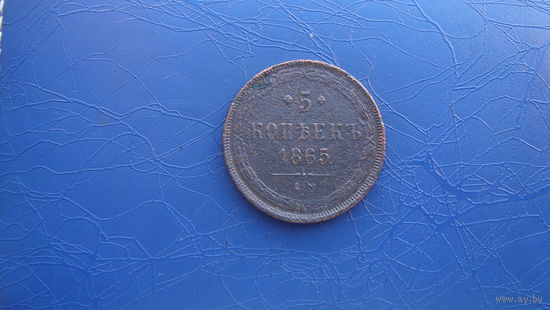 5 копеек 1865                                                     (1307)