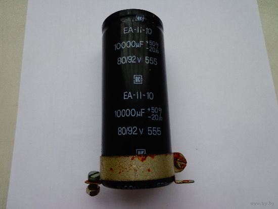 Конденсатор электролитический ЕА-II-10-10000мкФ-80В