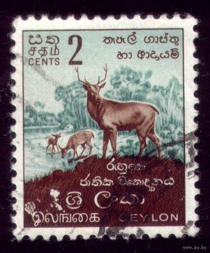 1 марка 1954 год Цейлон 265