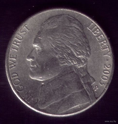 5 центов 2003 год Р США