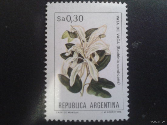 Аргентина 1984 Цветы 0,3 песо