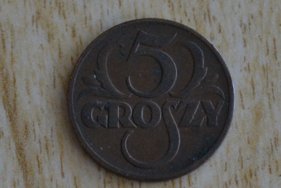 Польша 5 грошей 1937