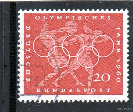 Германия.ФРГ. Ми-334.Олимпийские игры. Рим.1960.