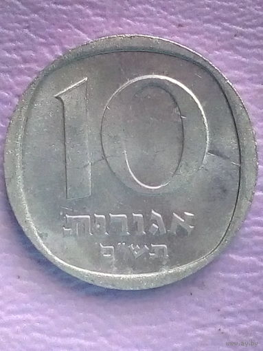 Израиль 10 агорот 1980 г.
