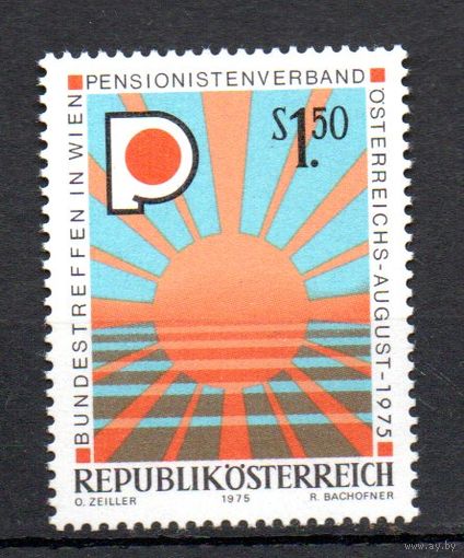 Федеральное собрание Австрийской ассоциации пенсионеров Австрия 1975 год серия из 1 марки