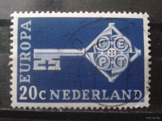 Нидерланды 1968 Европа