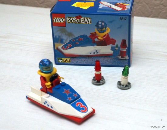 ЛЕГО 6517 LEGO Water Jet. 1991г. 99%. Но, см. описание. Коробка.