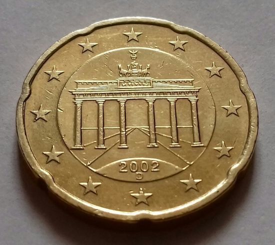 20 евроцентов, Германия 2002  D