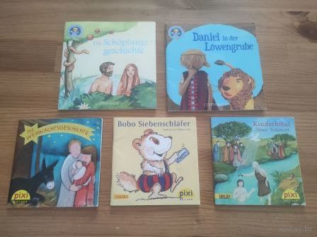 Книжки малыши на немецком языке 6 штук. 24 стр. Размер 10 на 10 см и 12 см на 12 см.