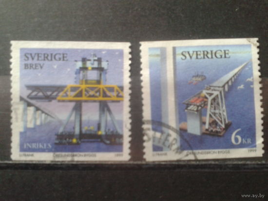 Швеция 1999 Мост из Швеции в Данию Полная серия