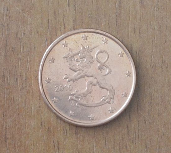 Финляндия - 5 евроцентов - 2010