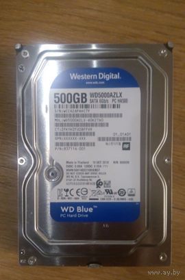 Western Digital Blue WD500AZLX -500 Gb  Seagate Pipeline HD 500 Гб (ST3500312CS)