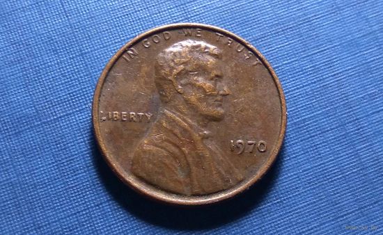 1 цент 1970. США.