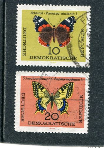 ГДР. Бабочки