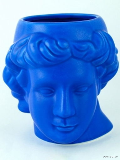 Кружка керамическая дизайнерская интерьерная эксклюзивная  Голова Давида 500 мл