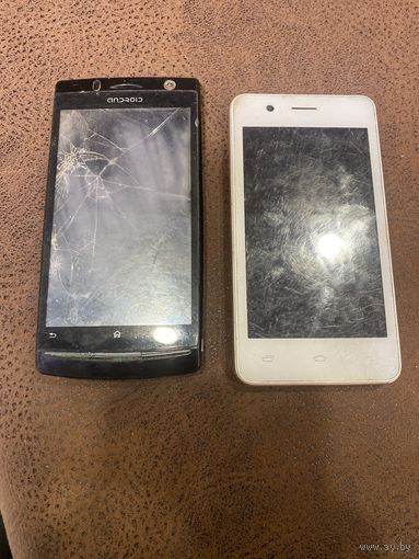 2 мобильных телефона в ремонт или на запчасти
