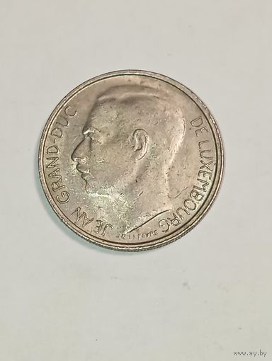 Люксембург 1 франков 1976 года .