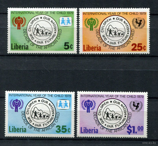 Либерия - 1979 - Международный год детей - [Mi. 1090-1093] - полная серия - 4 марки. MNH.