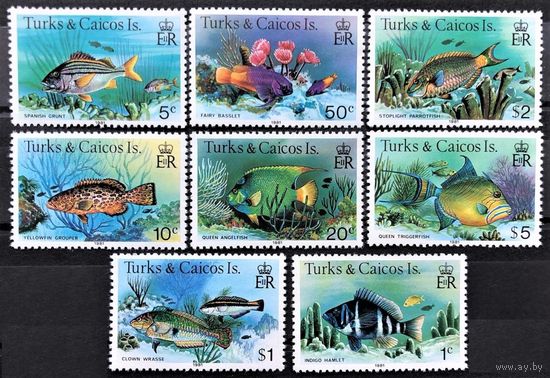 1981 Острова Теркс и Кайкос 405II-419II Морская фауна 38,00 евро