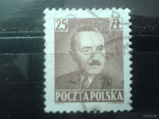Польша 1950 Президент Берут 25 зл.