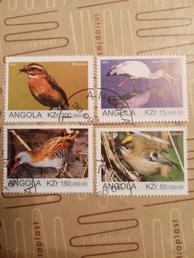 Ангола 1999. Фауна. Птицы
