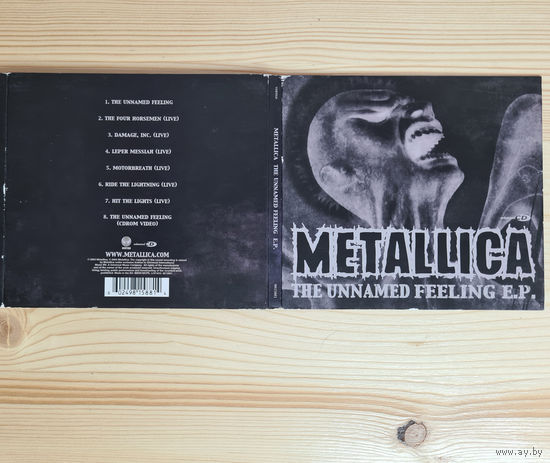 Metallica - The Unnamed Feeling (CD, Europe, 2004, лицензия) Digipak