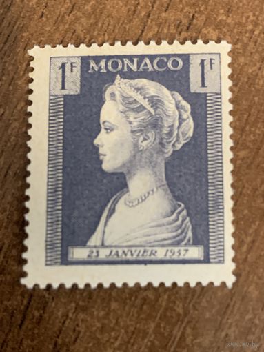 Монако 1957. Принцесса Каролина. Стандарт. Марка из серии