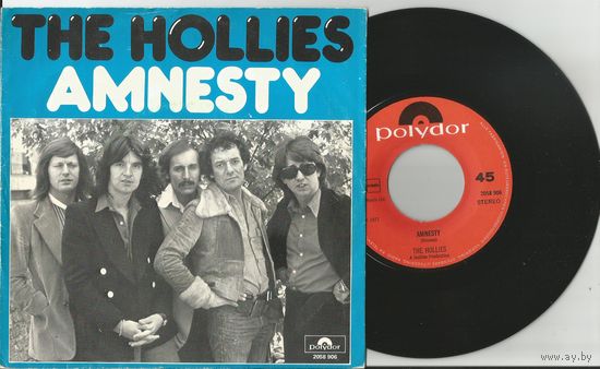 THE HOLLIES - Amnesty/ Crossfire (HOLLAND винил 7" сингл)