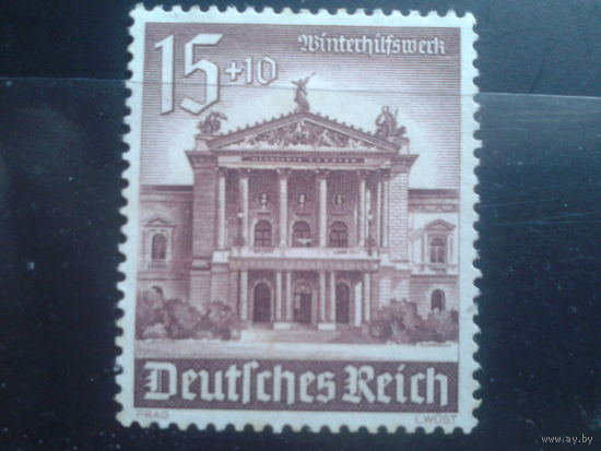Рейх 1940 Немецкий театр в Праге*