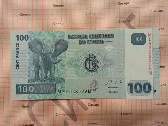 100 франков Конго