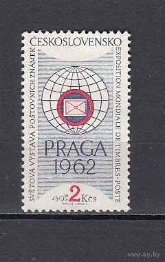 Фил. выставка "Прага-1962". ЧССР. 1962. 1 марка. Michel N 1251 (3,0 е).
