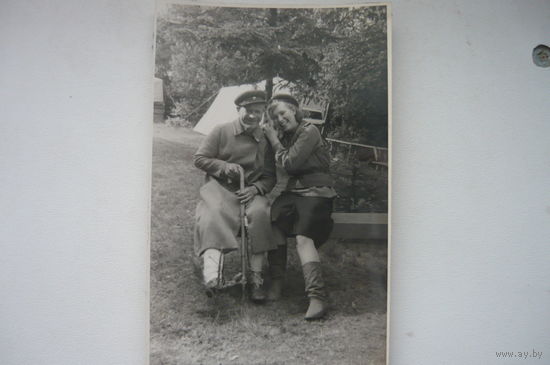 Фотография ВОВ Госпиталь 1945 г